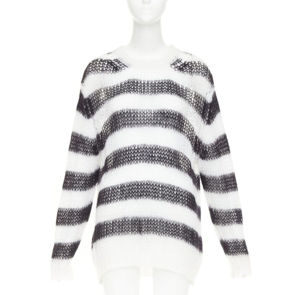 Dior 2019 Open Knit Mohair Sweater